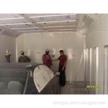 Auto Painting, Baking, polish Down Draft Spray Booth with I